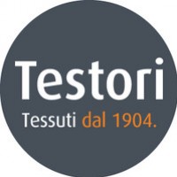 Logo de Testori, spécialiste des tissus Contratc normé anti-feu pour les transports